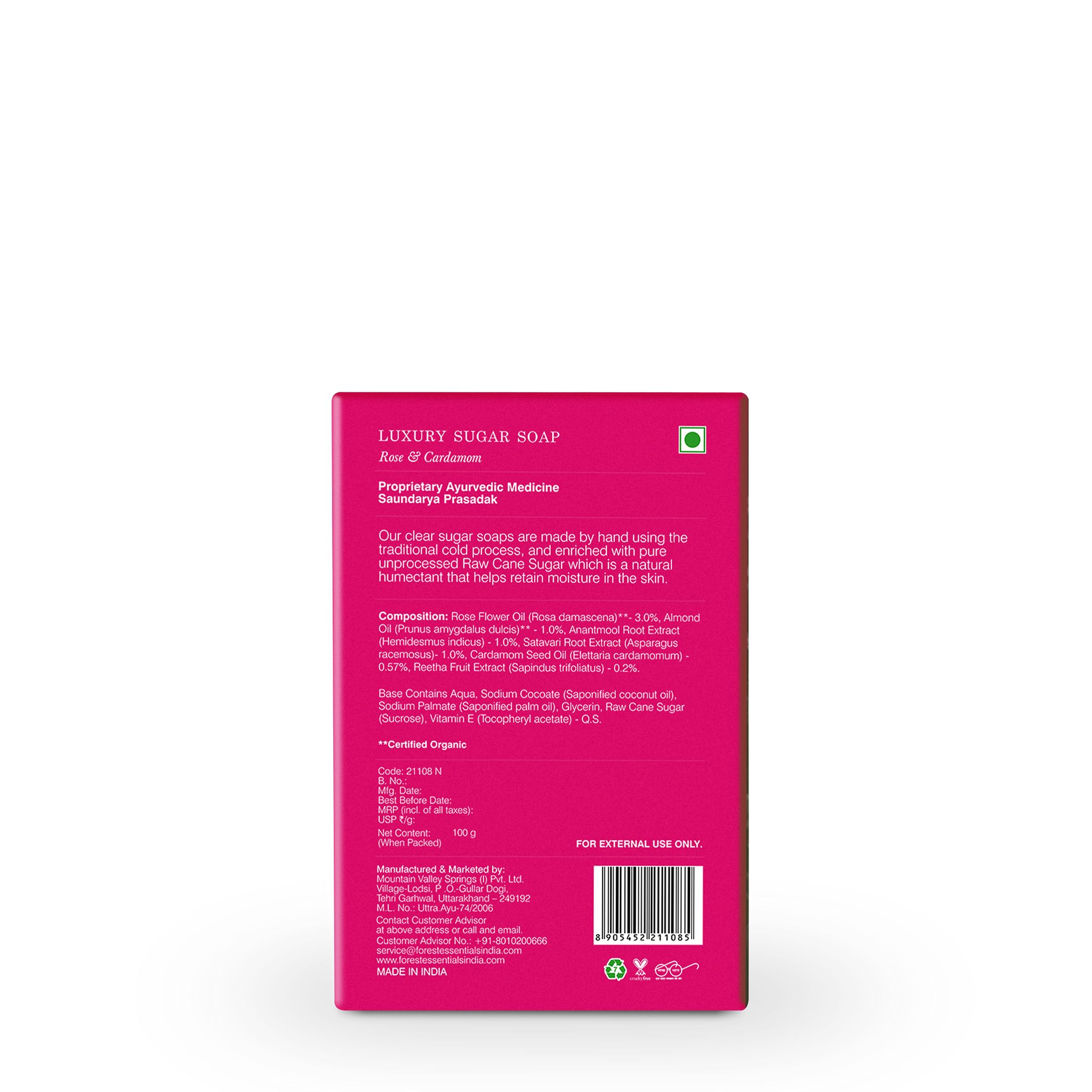 Forest Essentials Luxury Sugar Soap – view 5
