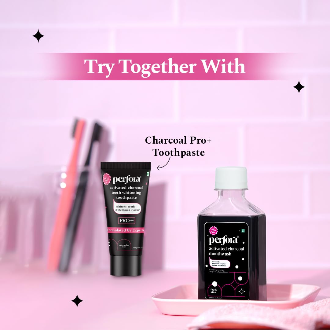 Perfora Activated Charcoal Teeth Whitening Mouthwash – view 7