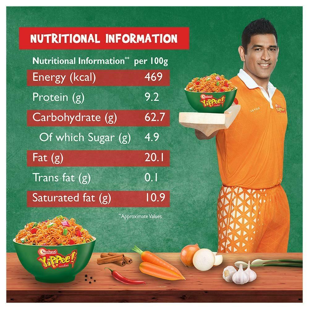 Sunfeast Yippee Saucy Masala Instant Noodles 260 G – view 3
