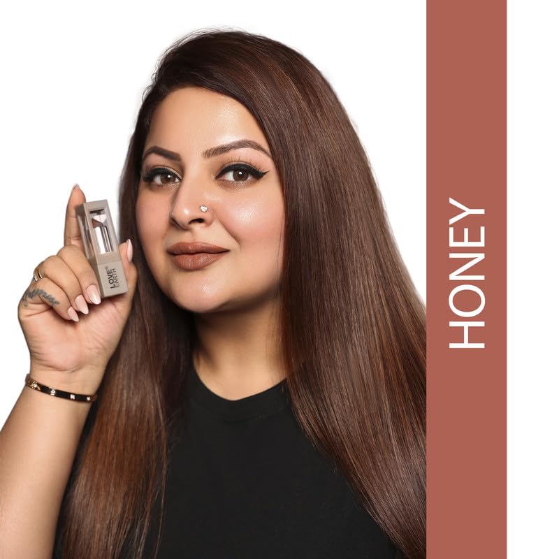 Love Earth Satin Matte Lipstick - Honey – view 3