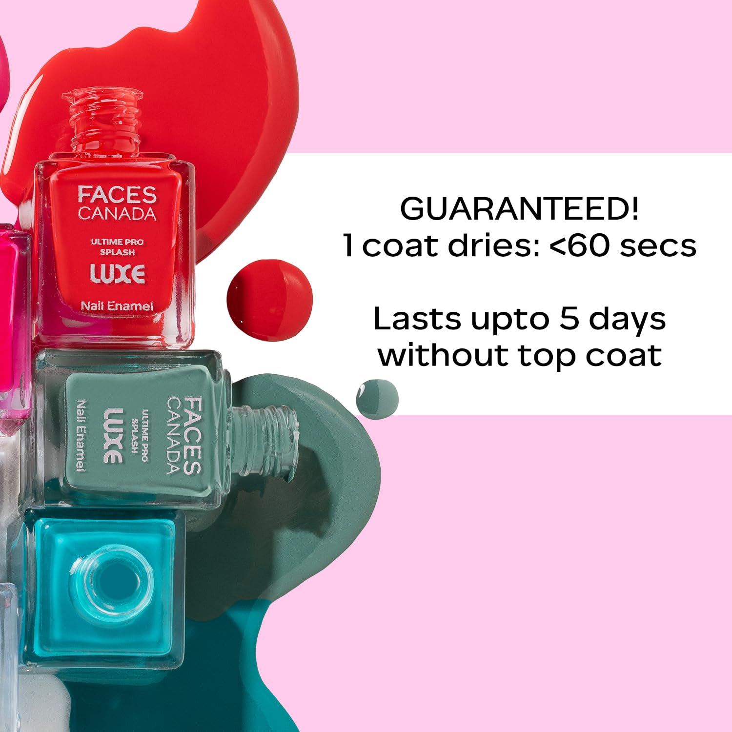 FACES CANADA Ultime Pro Splash Luxe Nail Enamel - Old Money (L50), 12ml – view 5