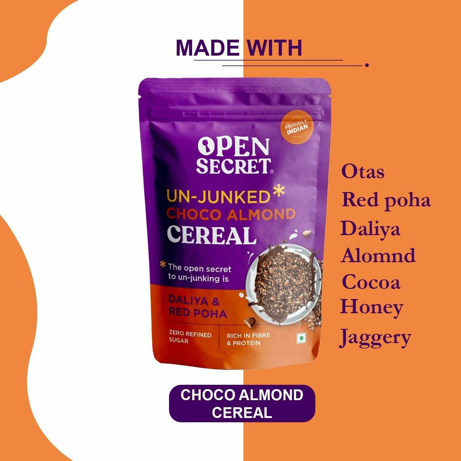 Open Secret Choco Almond Cereal Flakes - Pack Of 1 – view 5