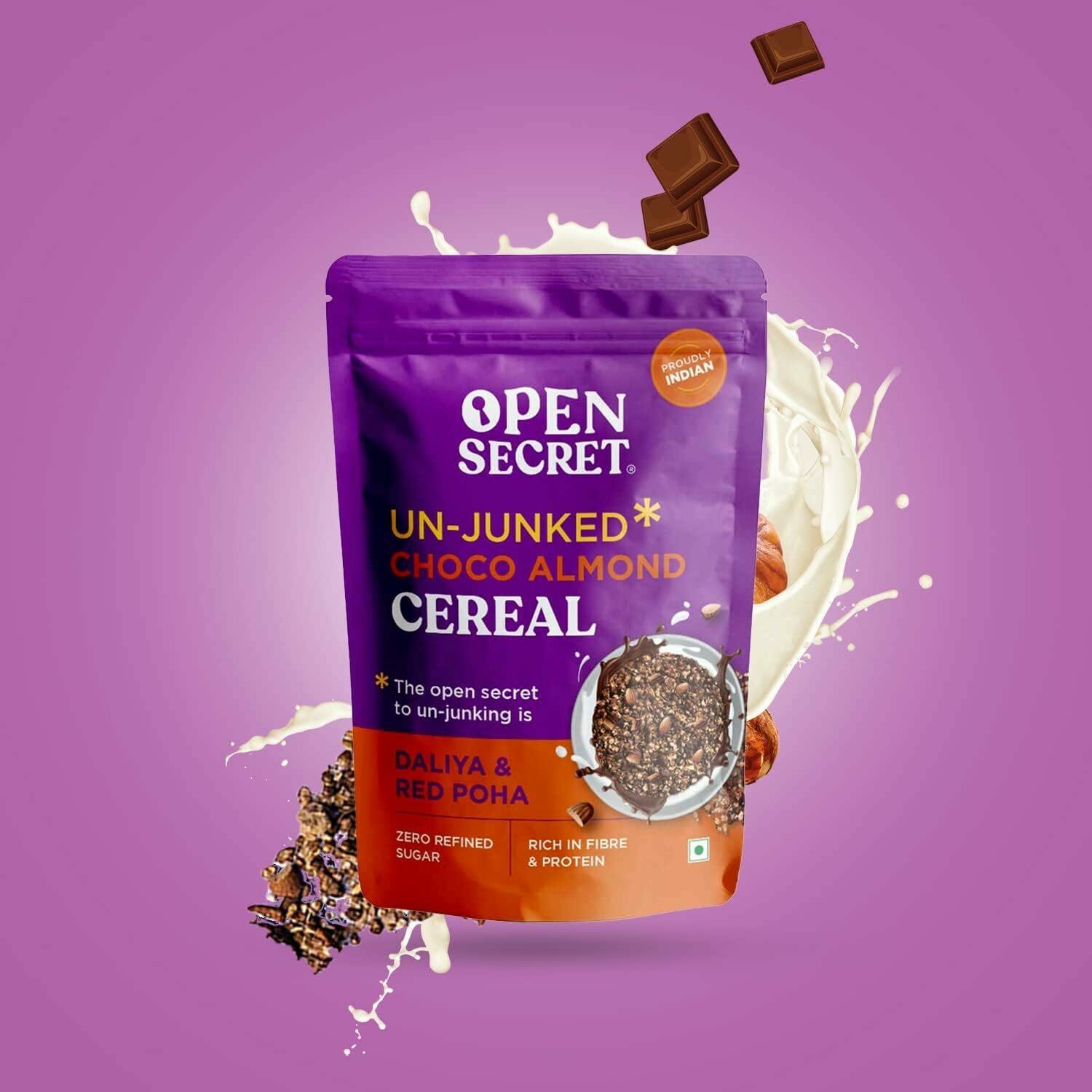 Open Secret Choco Almond Cereal Flakes - Pack Of 1 – view 9