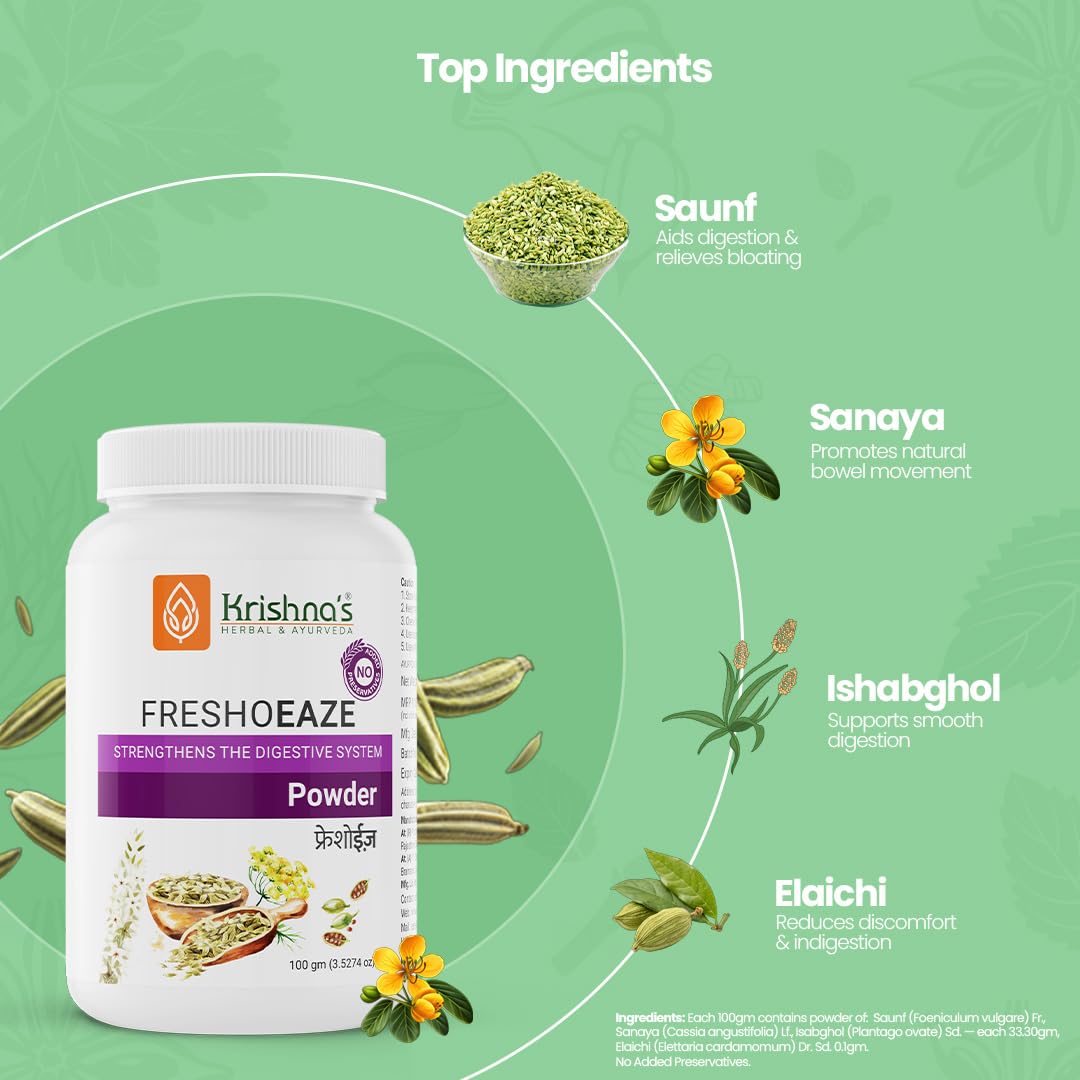 Krishna's Freshoeaze Powder – view 4