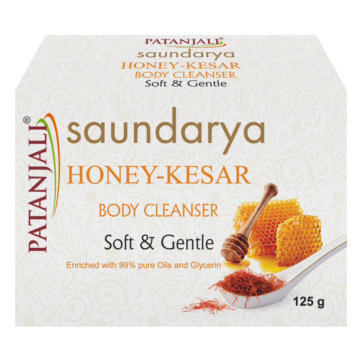 Saundarya Honey kesar Body Cleanser 125 g – view 1