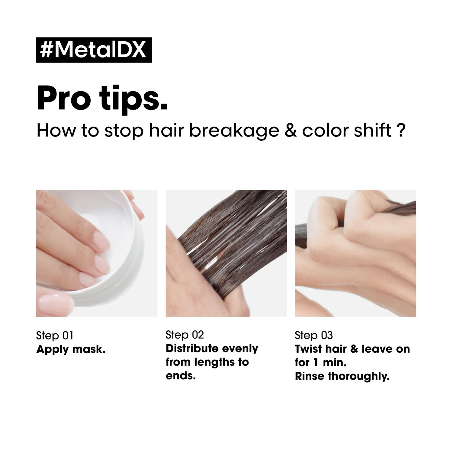 L'Oreal Professionnel Metal Dx Shampoo & Hair Mask Combo (300ml + 250gm) – view 8