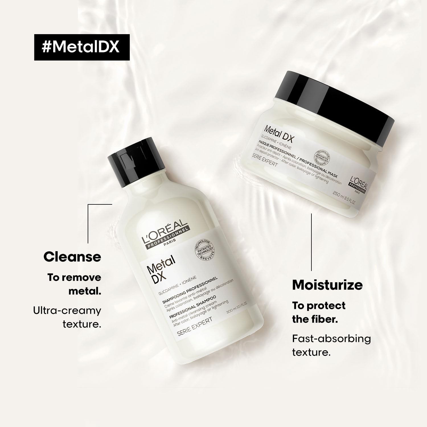 L'Oreal Professionnel Metal Dx Shampoo & Hair Mask Combo (300ml + 250gm) – view 9