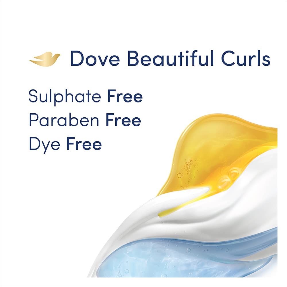 Dove Beautiful Curls Deep Moisture Miracle Floral Fragrance Hair Mask for Curly Hair 300 ml – view 6