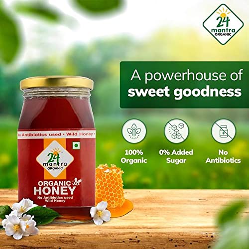 24 Mantra Organic Wild Honey - 250gms – view 3