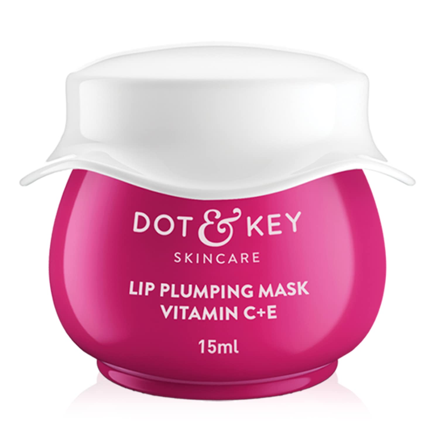 Open jar of Dot & Key Berry Bomb lip mask