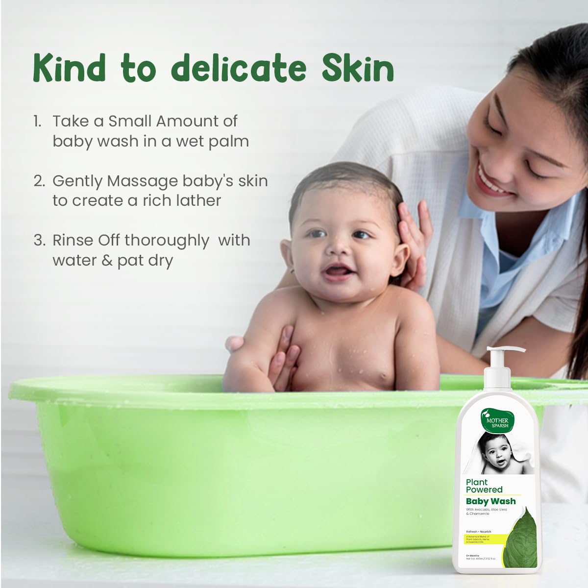 Mother Sparsh Plant Powered Baby Wash – view 6