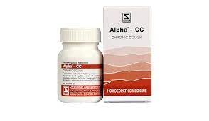 Alpha-CC cough tablets 20 g pack with two bottles