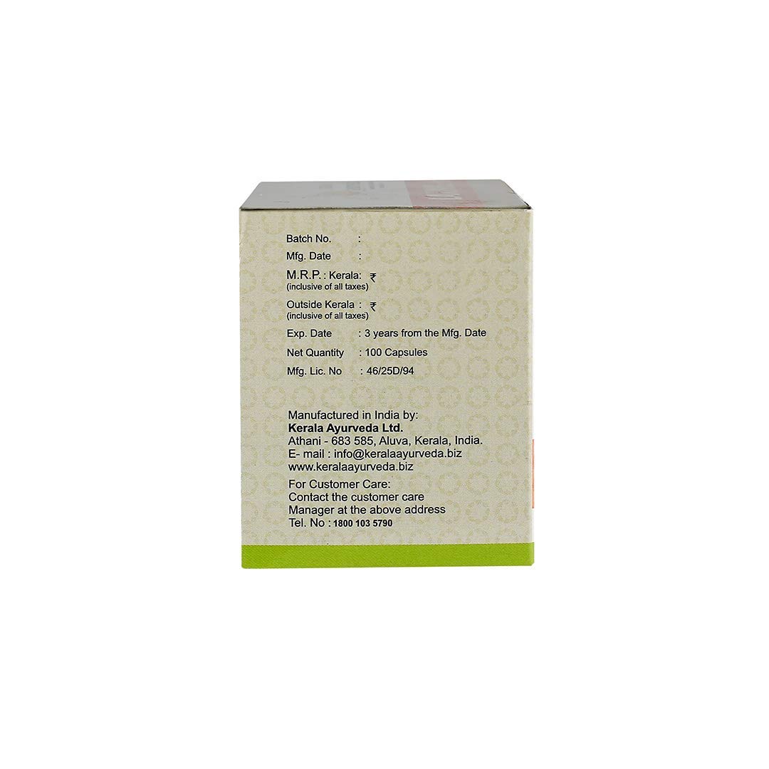 KERALA ayurveda Laxinol-H Capsule - 100 Count – view 3