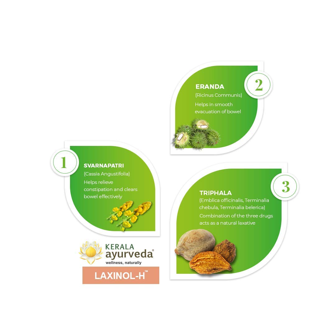 KERALA ayurveda Laxinol-H Capsule - 100 Count – view 4