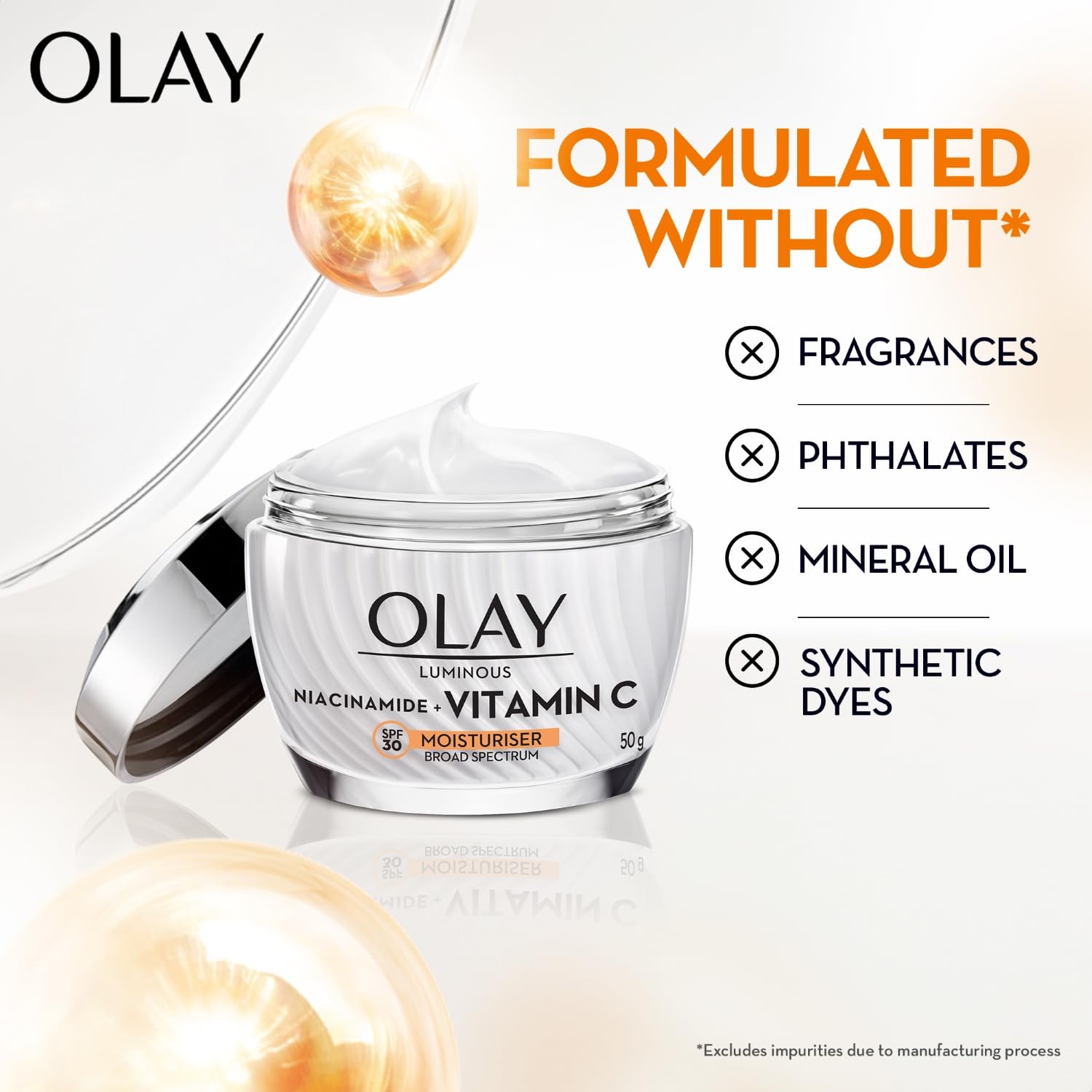 Olay Vitamin C Face Cream with SPF30 l Brightens Skin and Reveals Glow – view 3