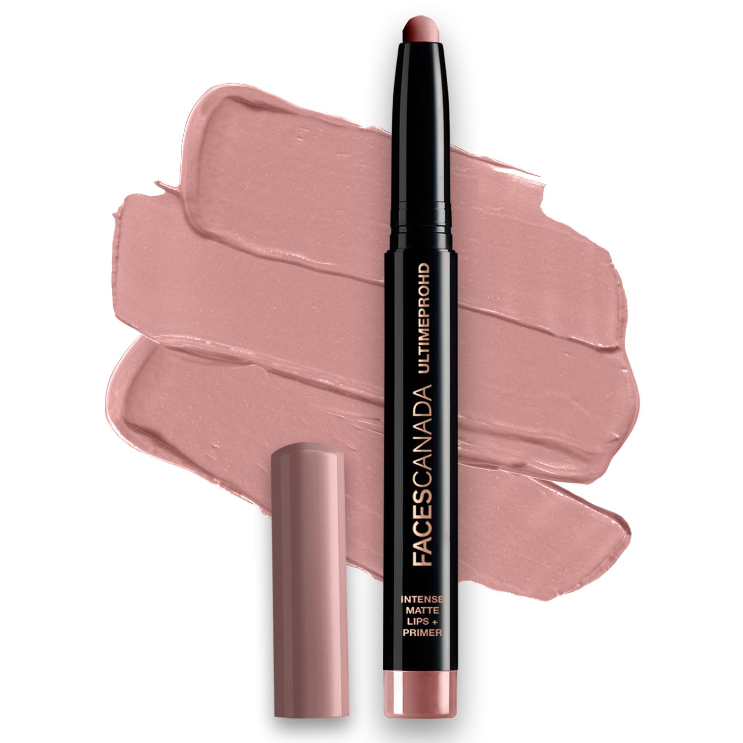 Hazel brown FACESCANADA matte lipstick crayon in tube