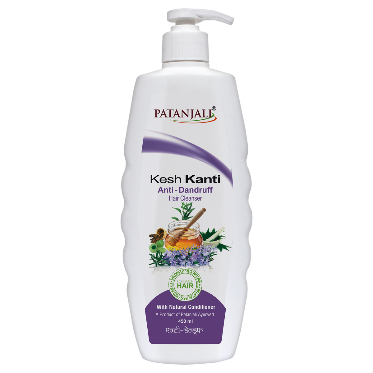 Patanjali Kesh Kanti Anti Dandruff Hair Cleanser 450 ml – view 1