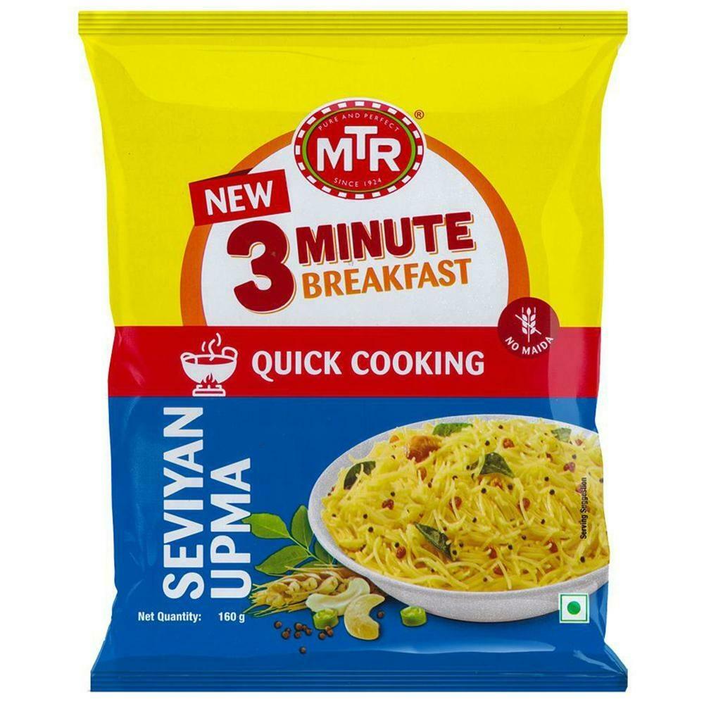 MTR vegan seviyan upma pouch for quick 3 minute breakfast