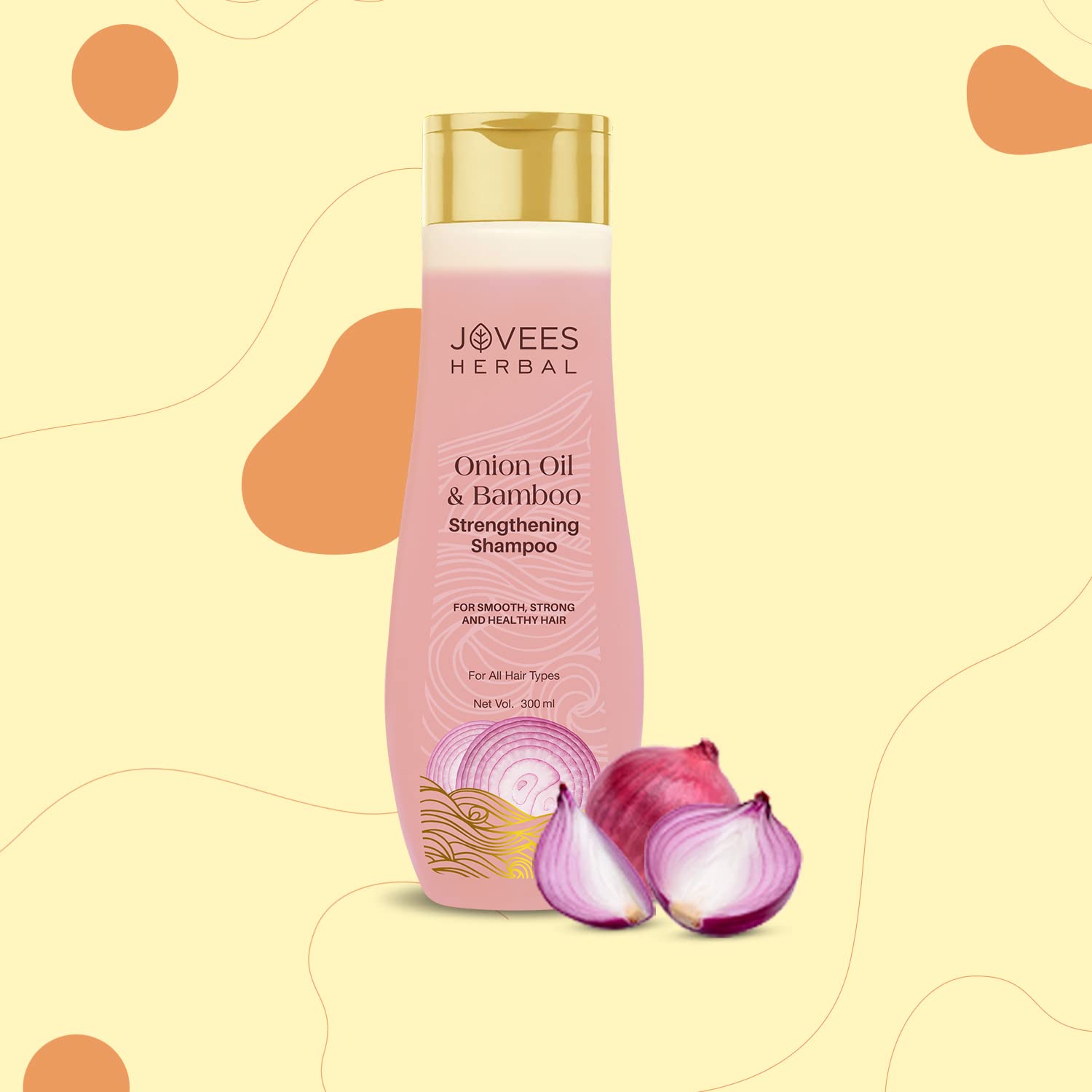 Jovees Herbal Red Onion Oil & Bamboo Strengthening Shampoo – view 2