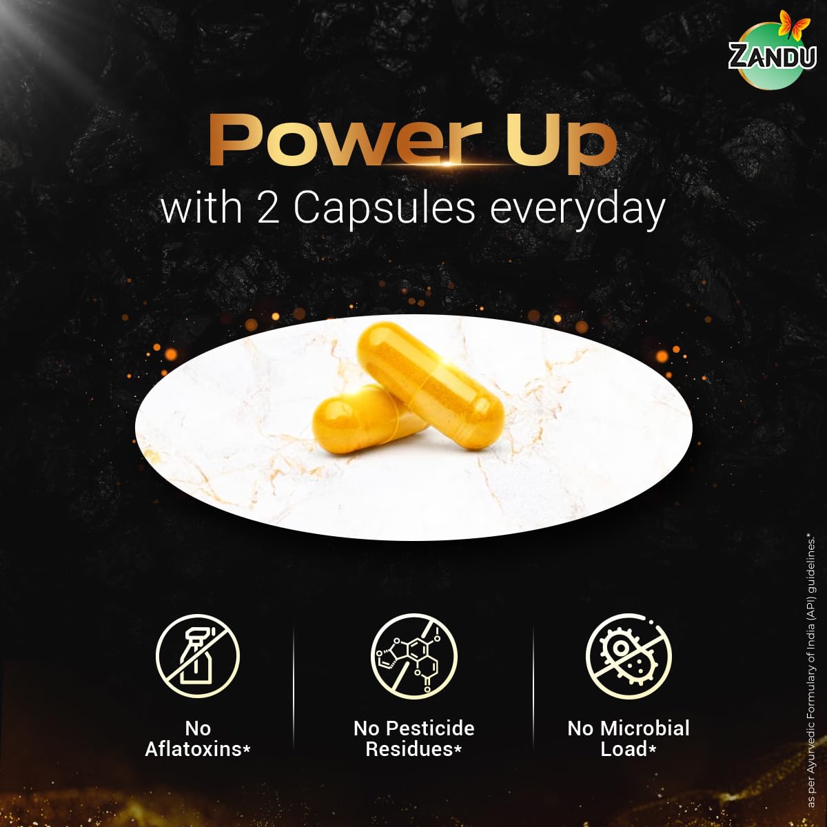 Zandu Shilajit Gold Plus – view 7