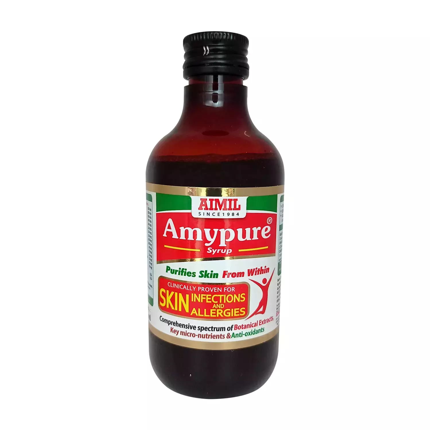 Aimil Amypure Syrup 200ml  Ayurvedic Blood Purifier – view 1