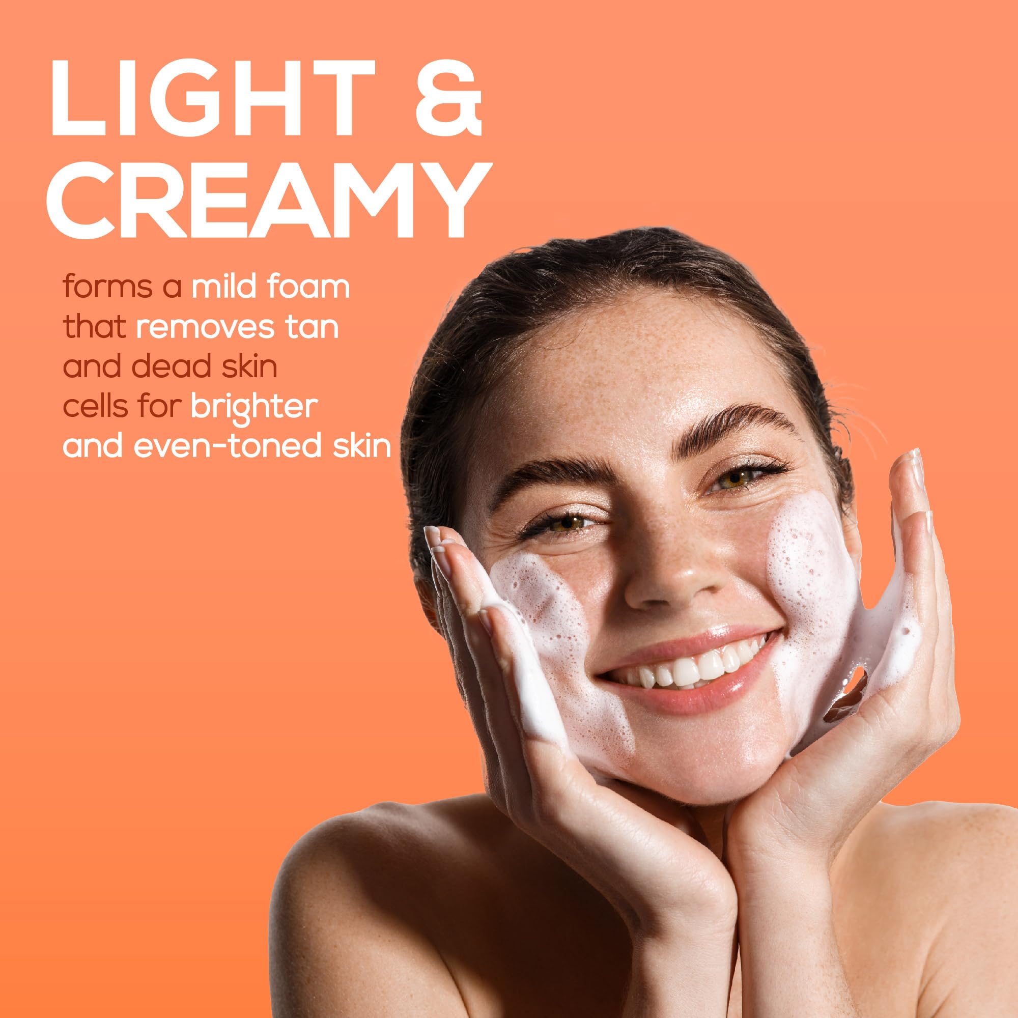 Joy Signature Facewash Combo with Brightening Lemon Face Wash 150ml & Spots & Tan Removing Papaya Face Wash 150ml (2 Items in the set) – view 7