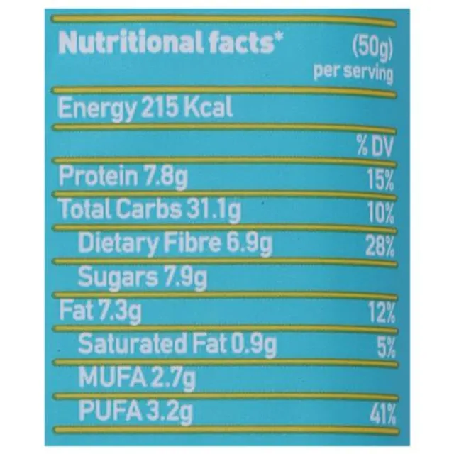 Yoga Bar Breakfast Protein Bar - Blueberry Pie, Healthy Snack, Rich In Protein & Fibre, 50 g – view 4