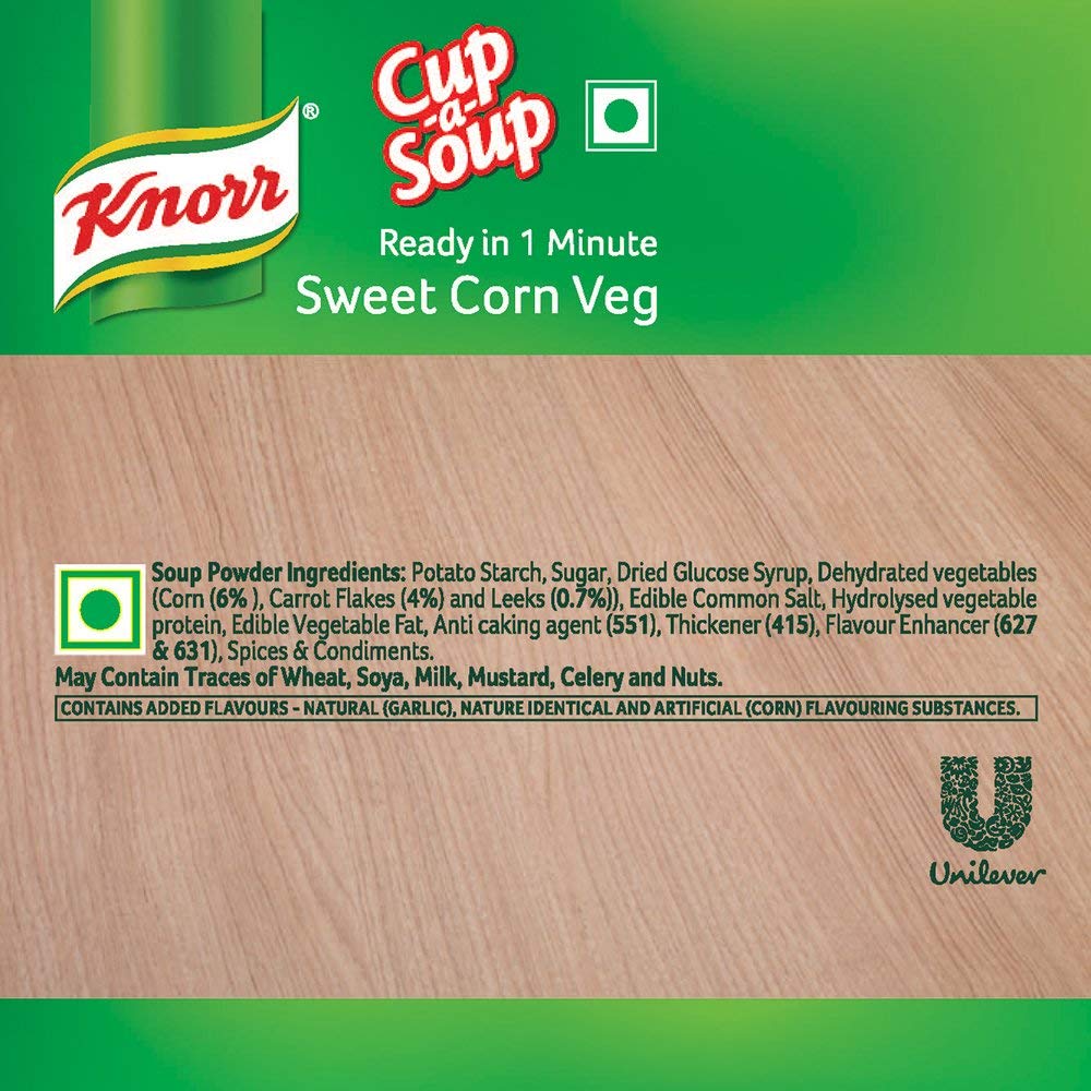Knorr Instant Sweet Corn Cup A Soup 9.5g / 10g (Weight May Vary) – view 6