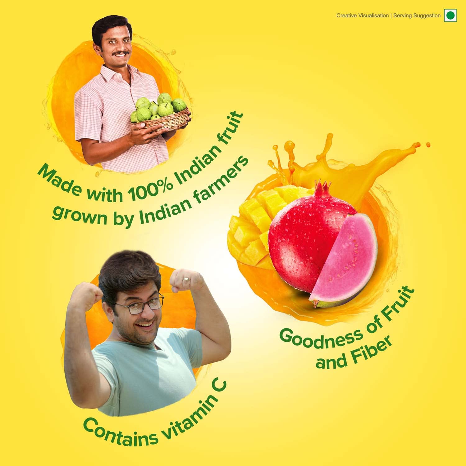 B Natural Mixed Fruit+ Juice, Supports Immunity & Goodness of Fiber, 1 litre – view 4