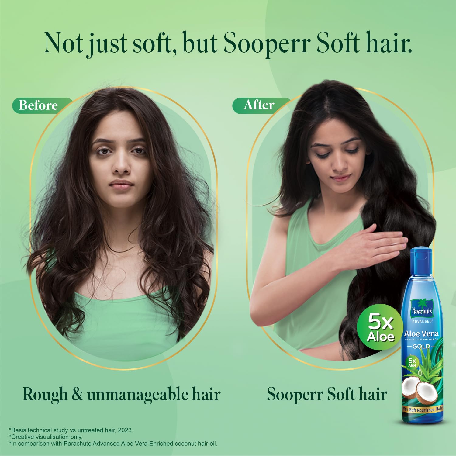 Parachute Advansed Aloe Vera Enriched Coconut Hair Oil Gold – view 5