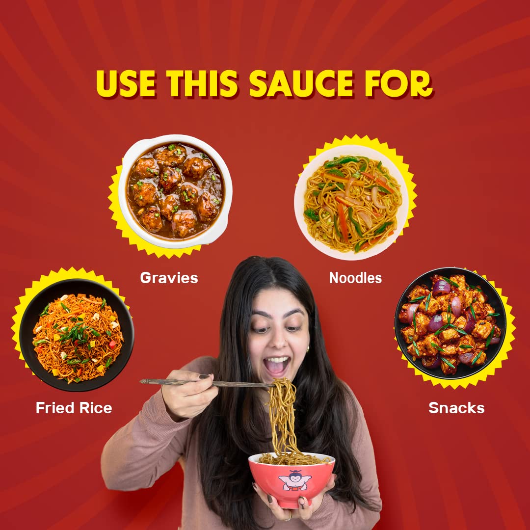 MasterChow Chilli Chowmein Pack: Indo-Chinese Chowmein Sauce with Whole Wheat Noodles & Spicy Chilli Oil – view 7