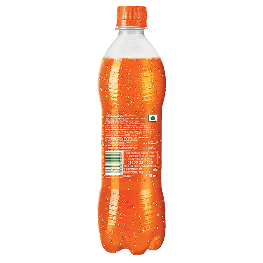Mirinda Soft Drink - Orange 600 ml – view 2