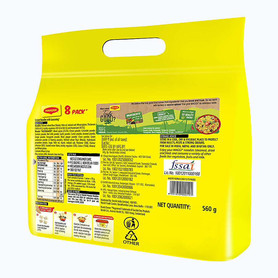 MAGGI  2-Minute Instant Noodles - Masala 560 g – view 4