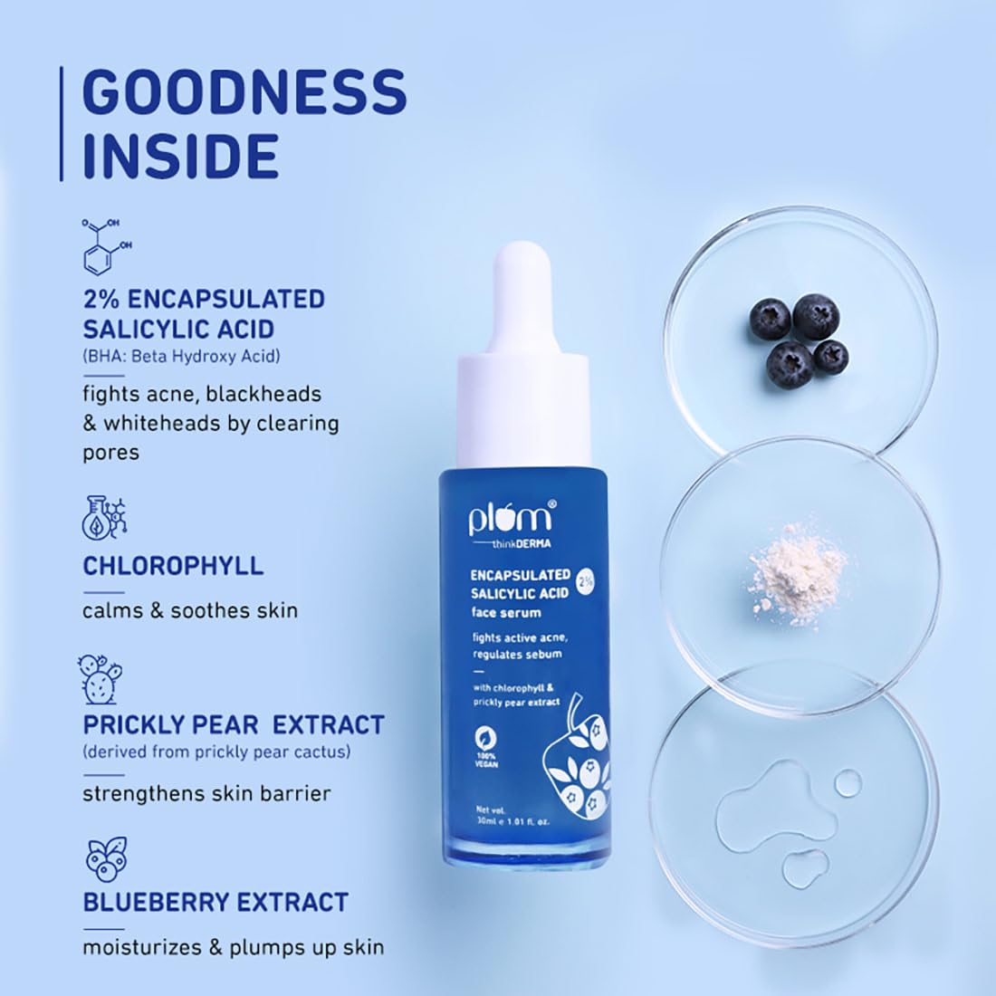 Plum 2% Encapsulated Salicylic Acid Face Serum – view 3