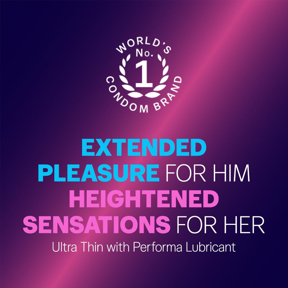Durex Extra Time Ultra Thin Condom 10 Count – view 2