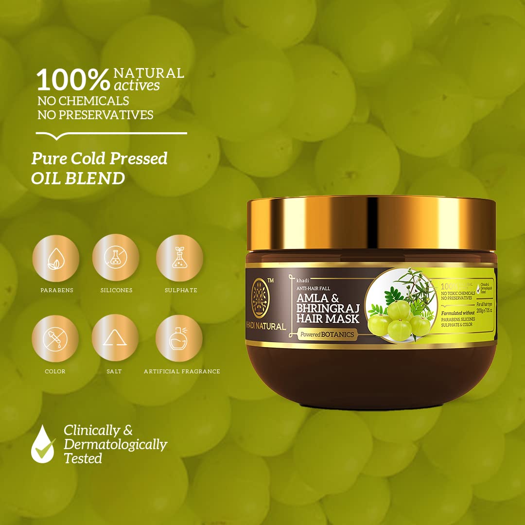 Khadi Natural Amla & Bhringraj Hair Mask – view 3