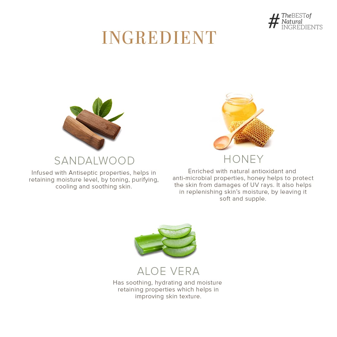 Khadi Natural Sandalwood & Honey Body Wash – view 4