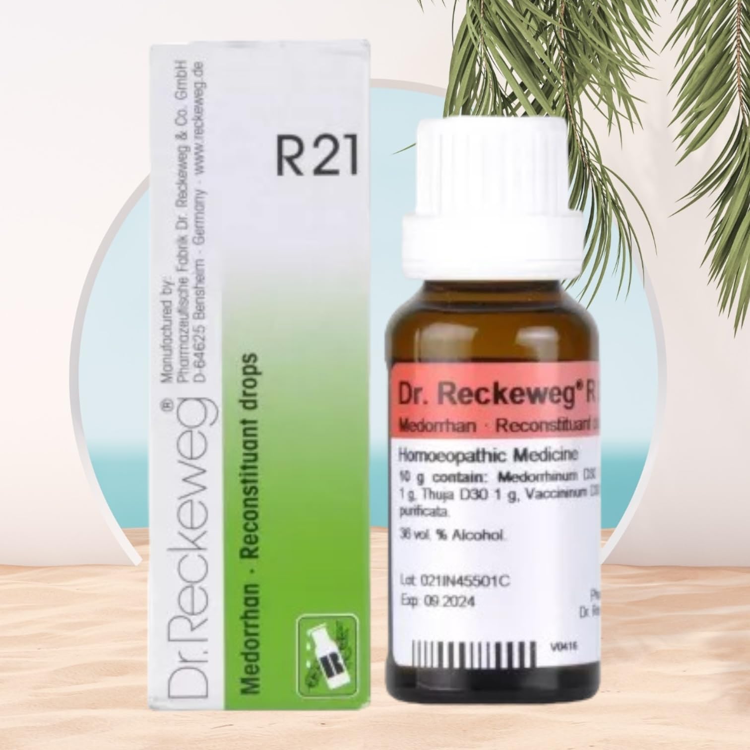 Dr Reckeweg R21 Homeopathic Medicine Medorrhan - 22ml Original_Imported – view 2