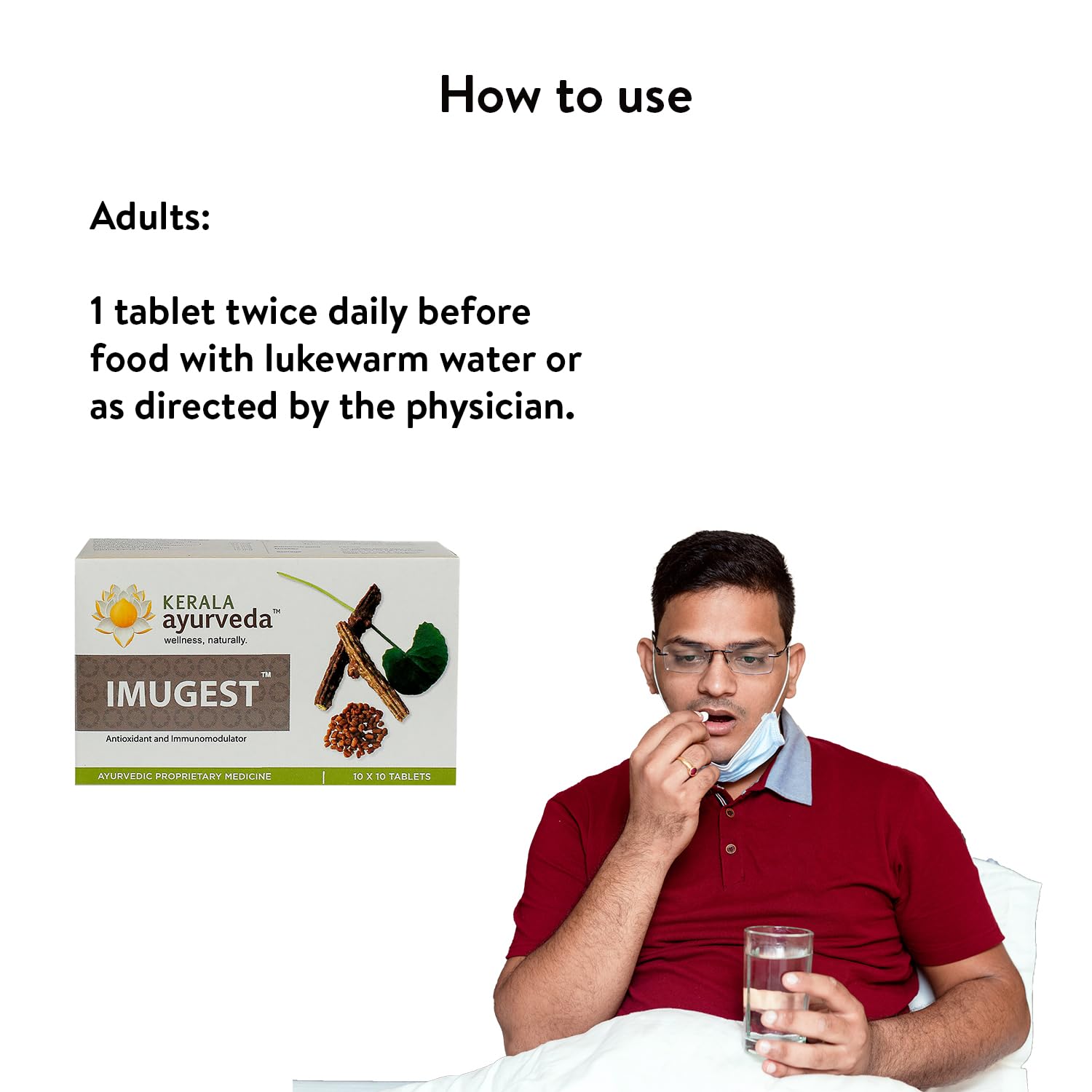 Kerala Ayurveda Imugest Tablets – view 4