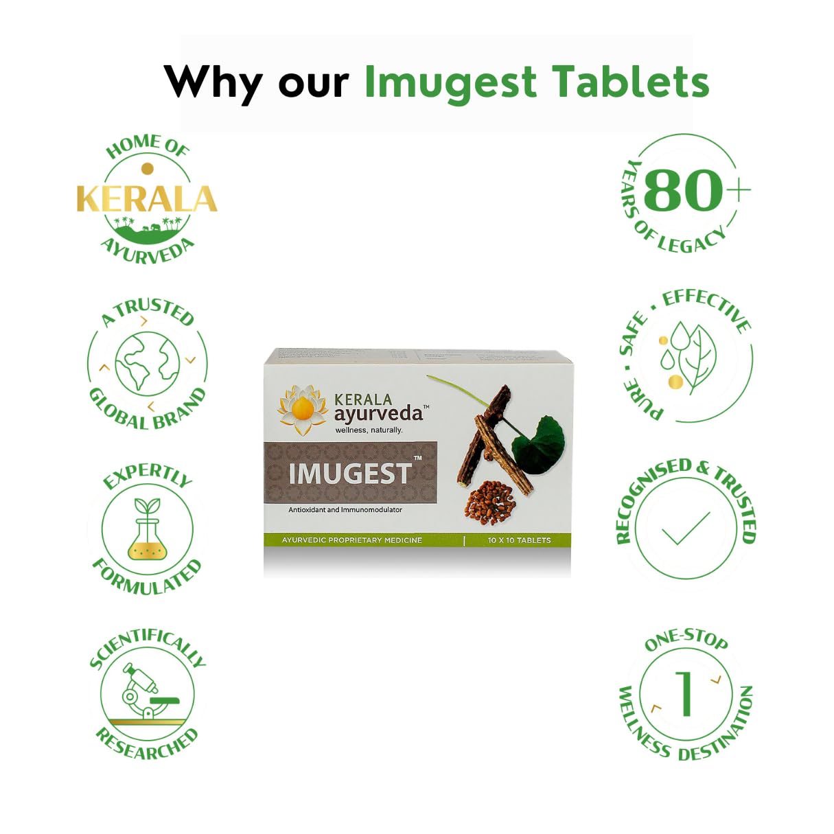 Kerala Ayurveda Imugest Tablets – view 5