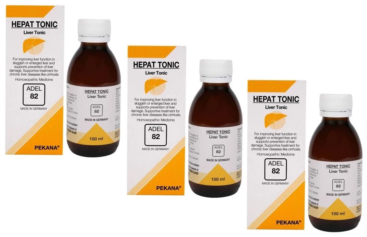 HOMEOVED ADEL 82 liver tonic bottles pack of 3