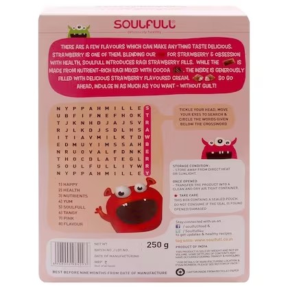 Soulfull Strawberry-Fills Ragi Bites 250 g – view 2