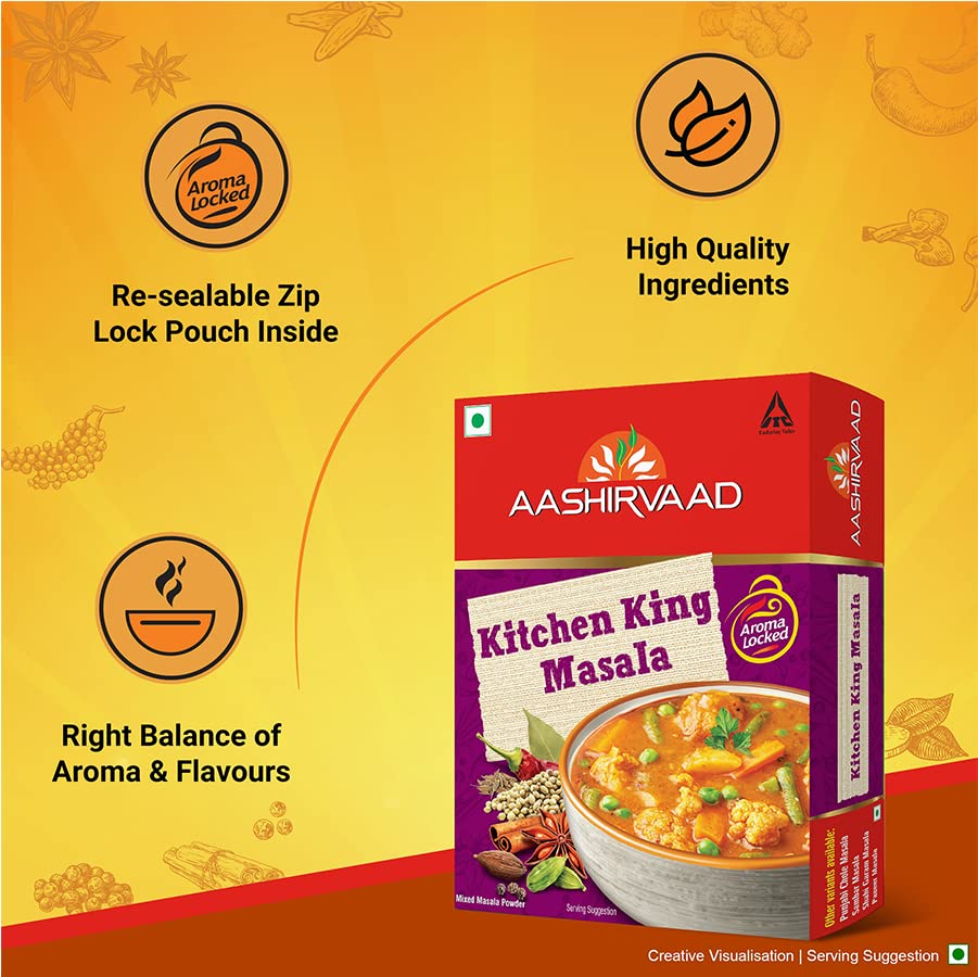 Aashirvaad Kitchen King Masala, 100g – view 3