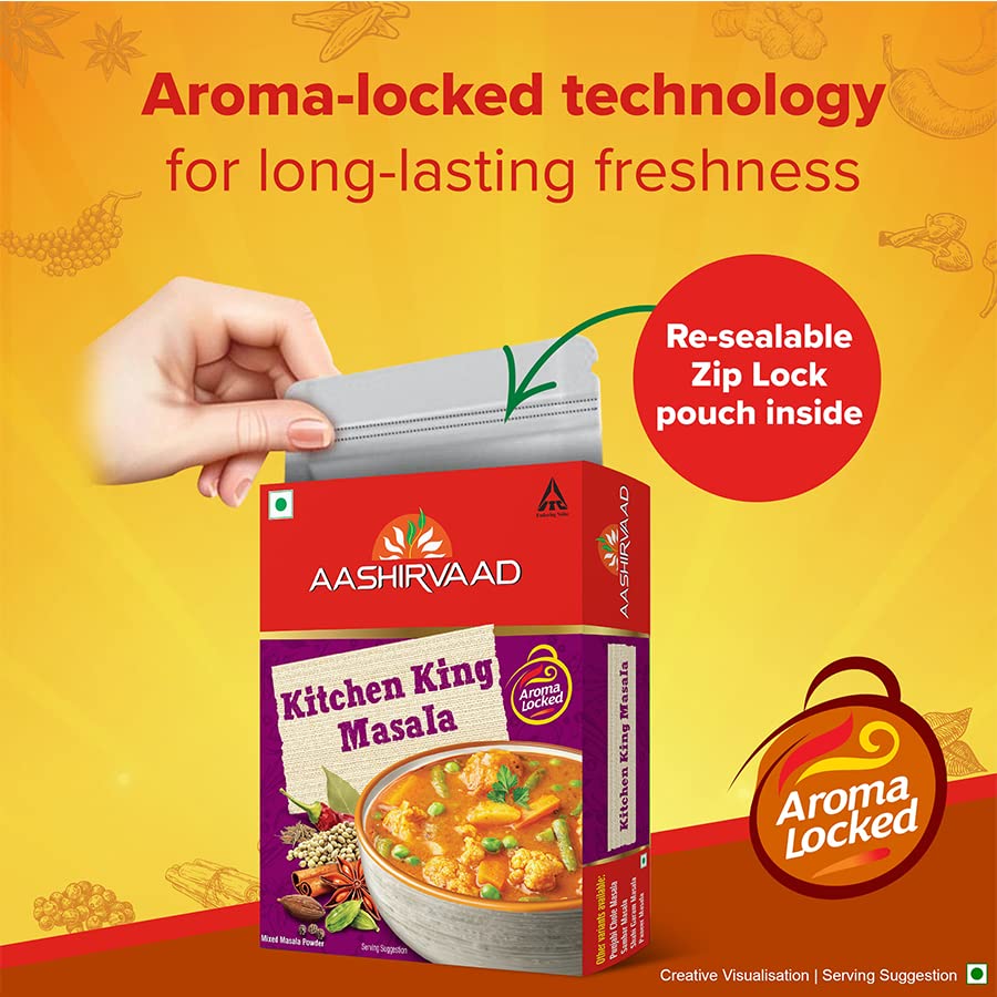 Aashirvaad Kitchen King Masala, 100g – view 5