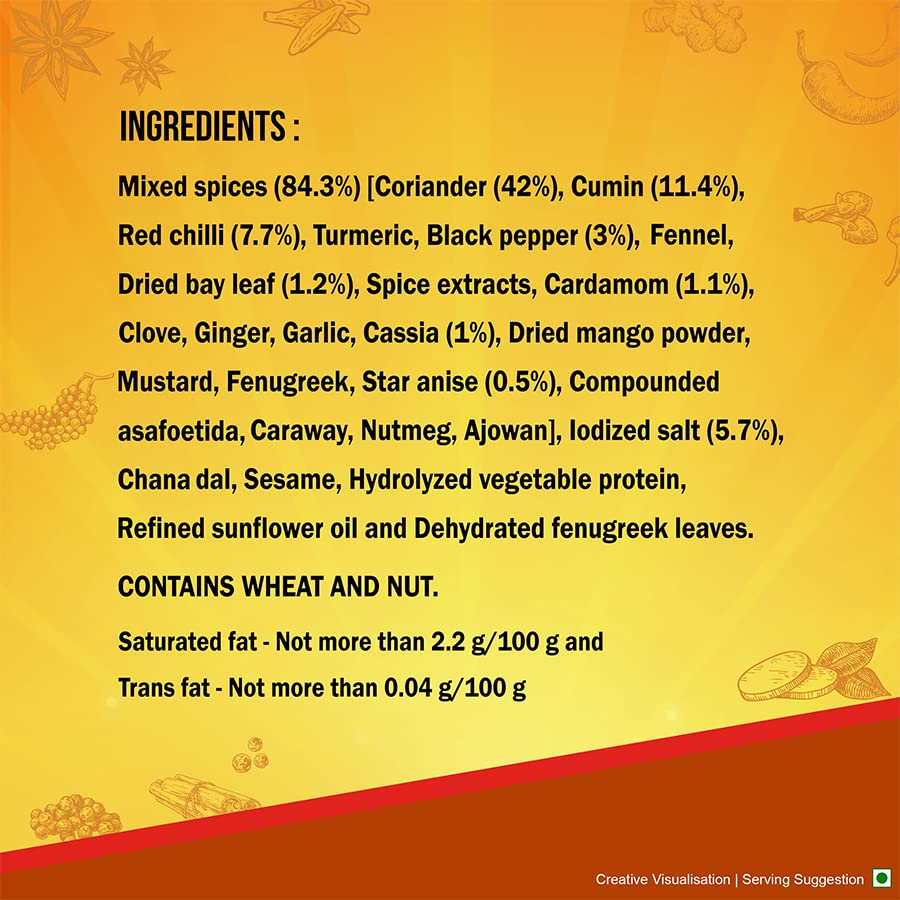 Aashirvaad Kitchen King Masala, 100g – view 6