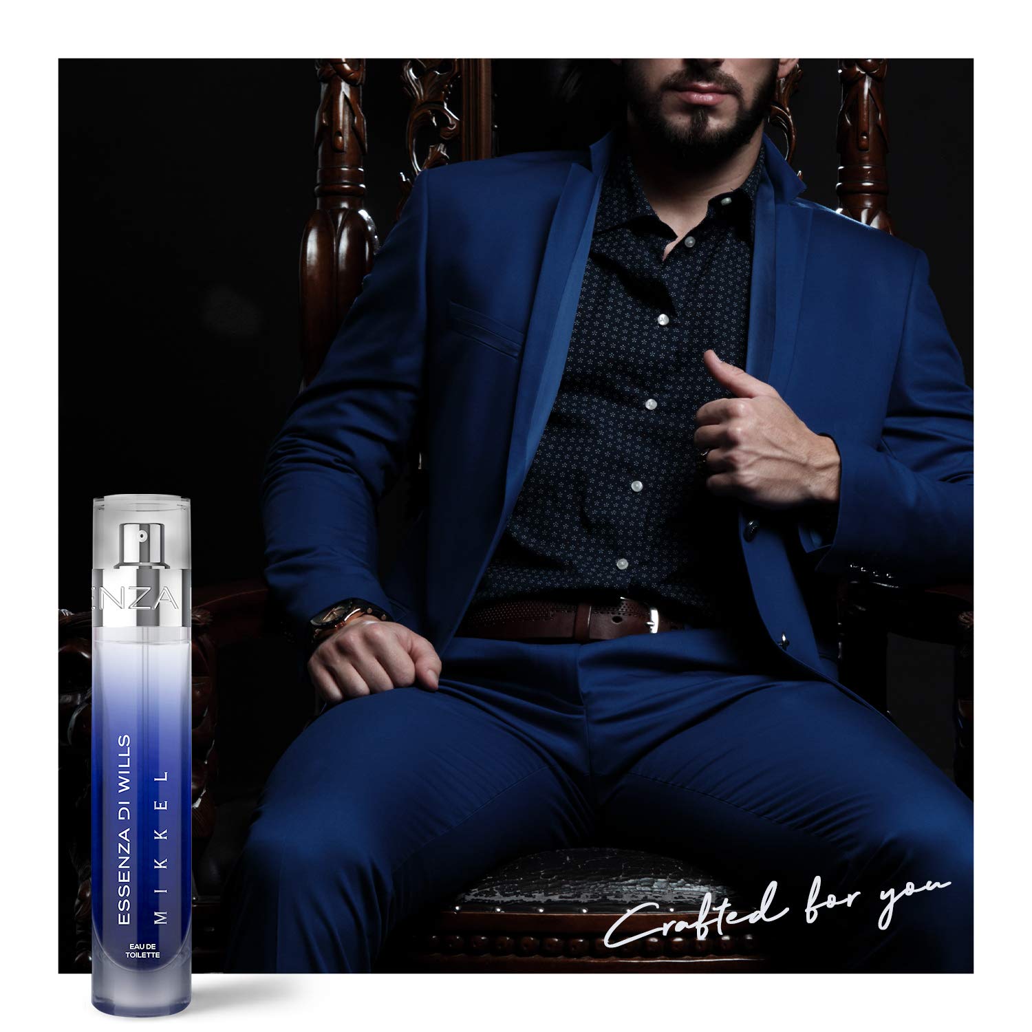 EDW Essenza Mikkel Luxury Eau De Toilette for Men, 16ml – view 2