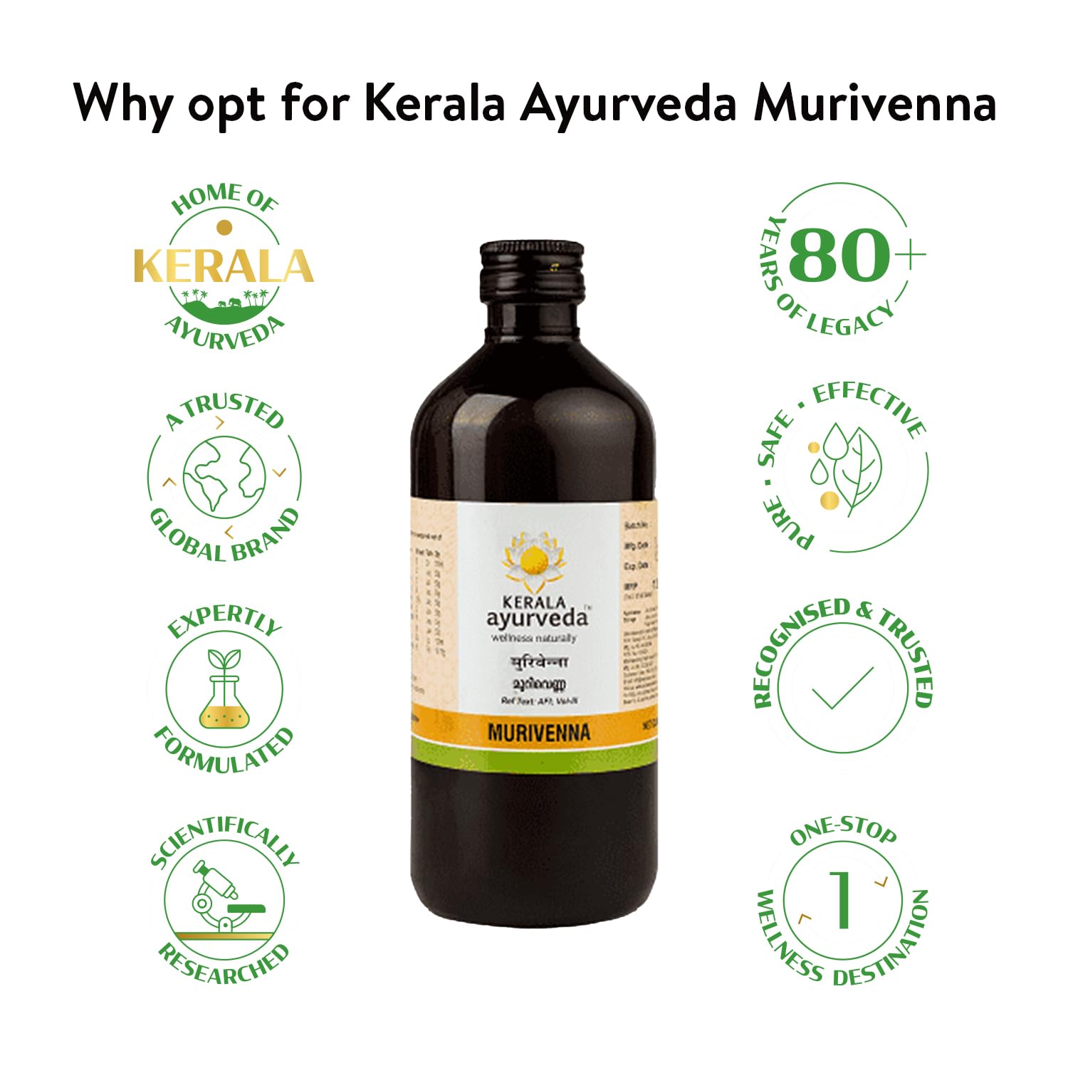 Kerala Ayurveda Murivenna 450 ml – view 5