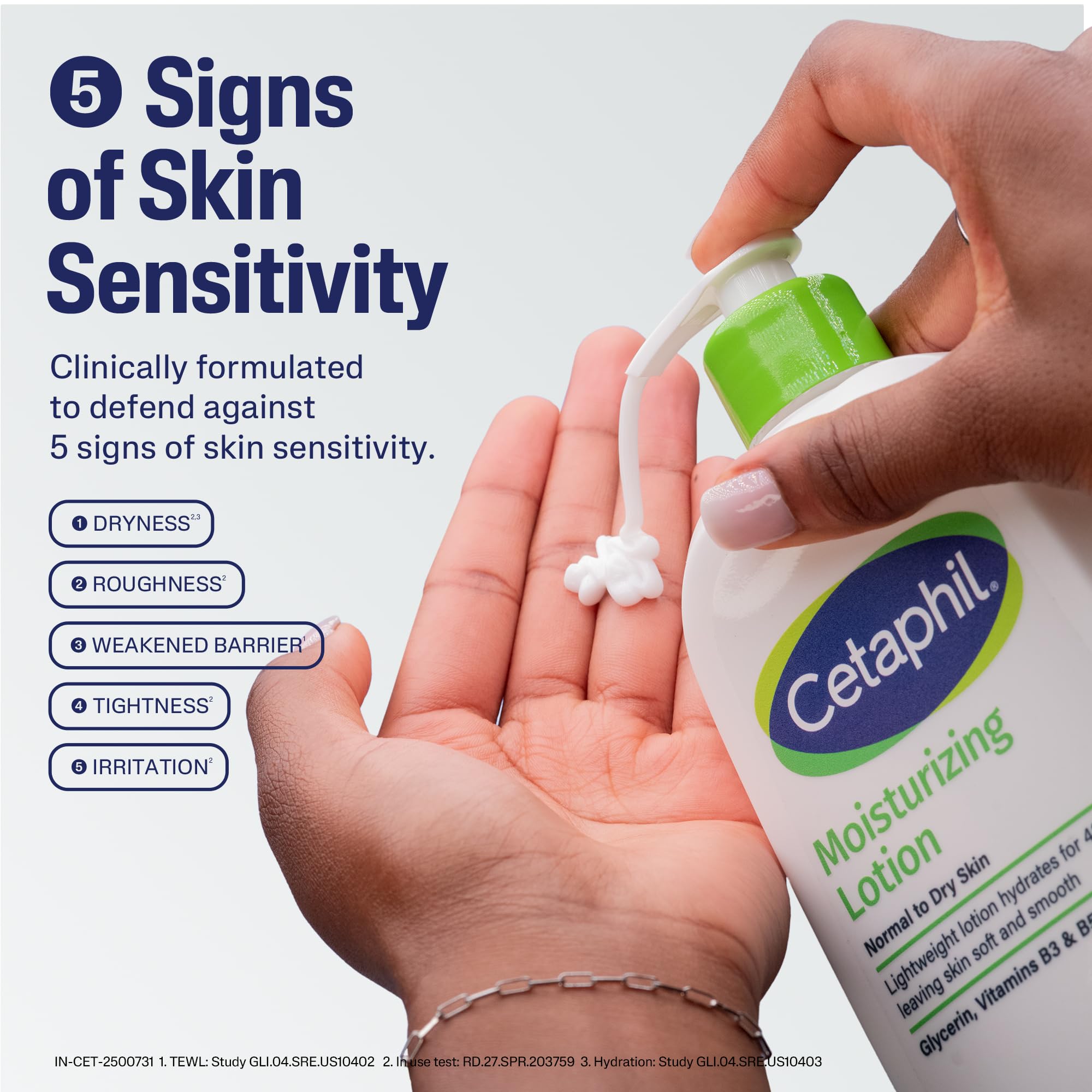 Cetaphil Moisturising Lotion for Face & Body, Normal to dry skin,250 ml – view 3