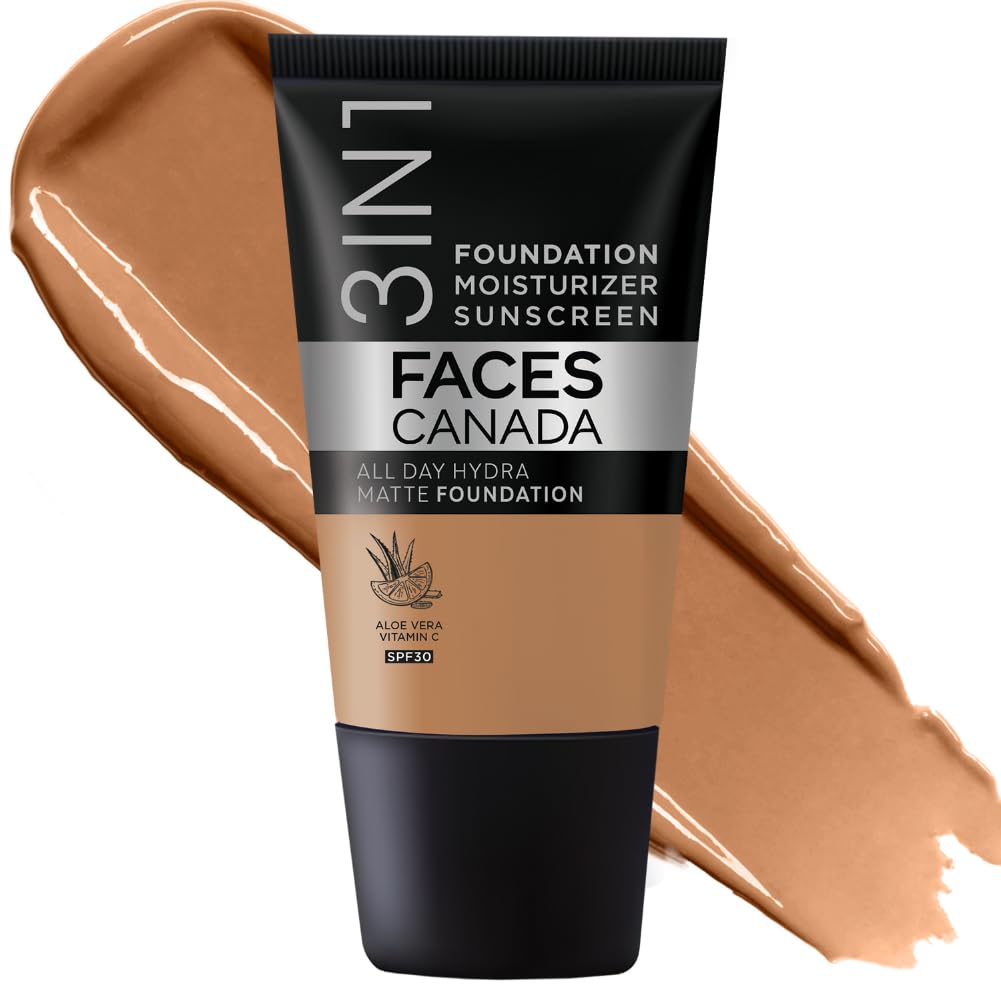 Warm Sand 042 FACESCANADA mini matte foundation tube front view