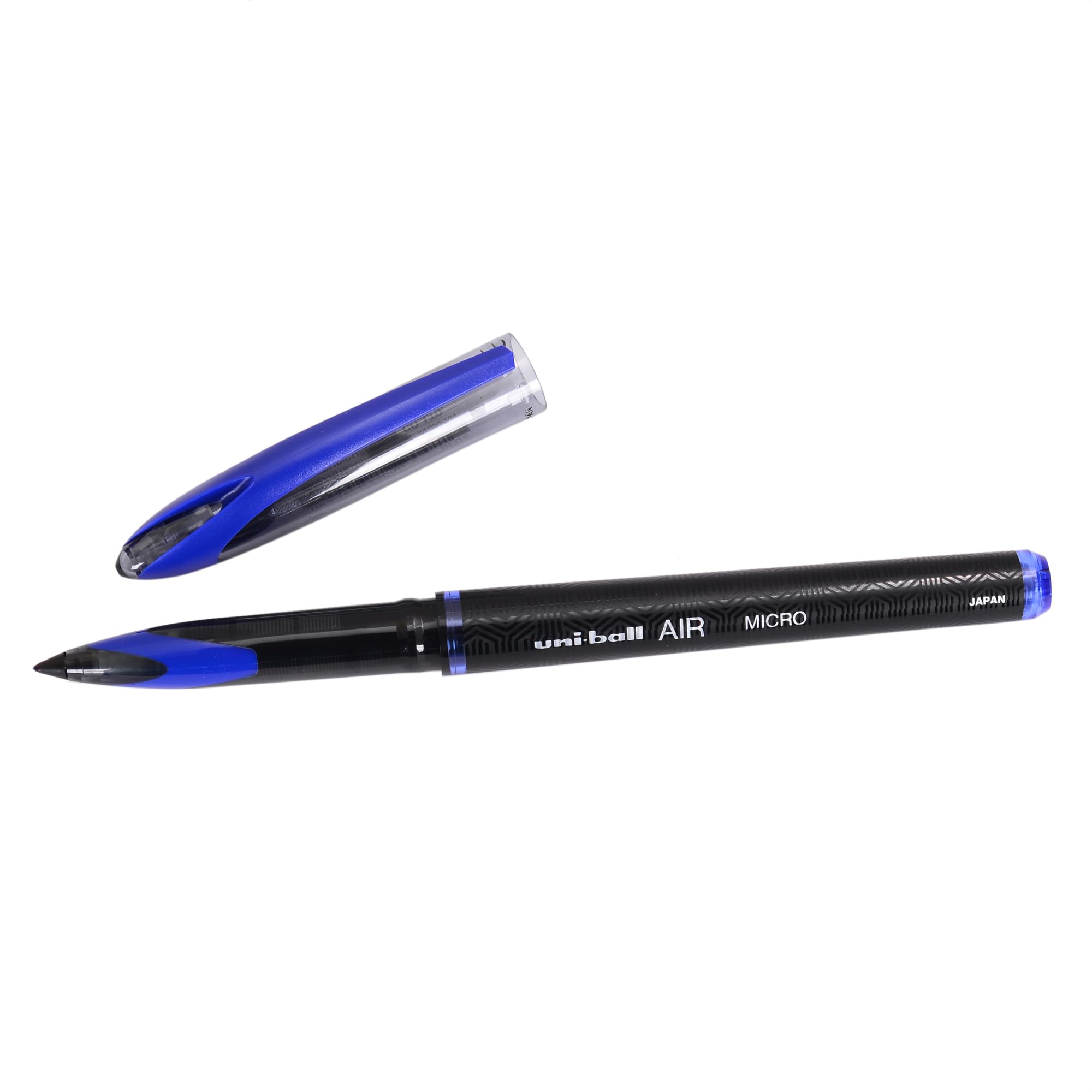 uni-ball Air UBA188M 0.5 mm Roller Ball Pens, Blue & Black Ink, Pack of 4 – view 3